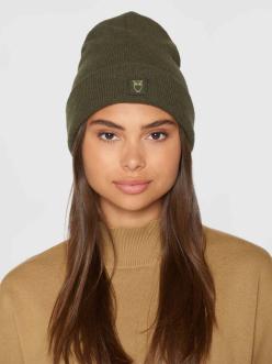 Double Layer Rib Wool Beanie