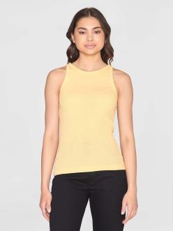 Knowledge Cotton Apparel Racer Rib Top