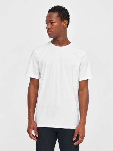 Knowledge Cotton Apparel Regular Fit Basic Tee Bright White | S