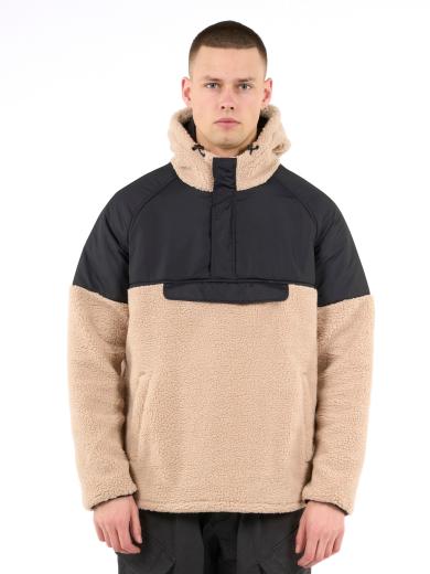 Knowledge Cotton Apparel Teddy Oversized Anorak 