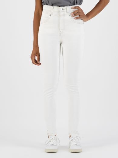 MUD JEANS Skinny Sandy Off White | 25/28