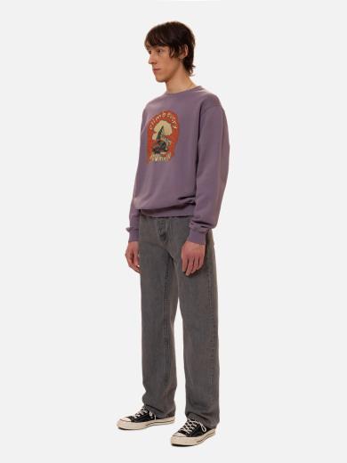 Nudie Jeans Lasse Every Mountain Lilac | M