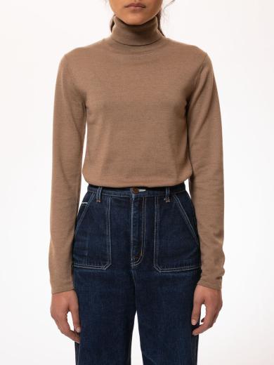 Nudie Jeans Vivi Rollneck Beige