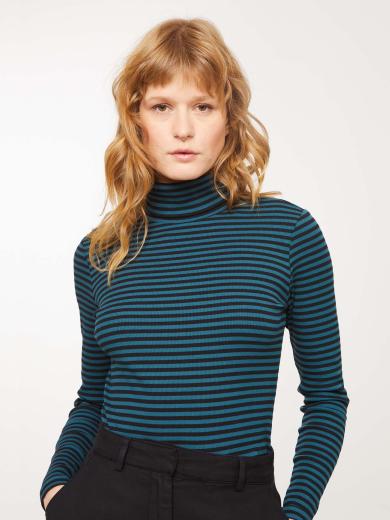 Recolution Liatris Stripes Longsleeve Lake Blue