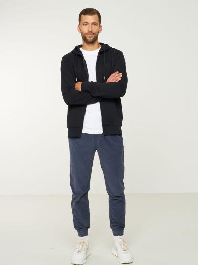 Recolution Men Hoodie Birch Black