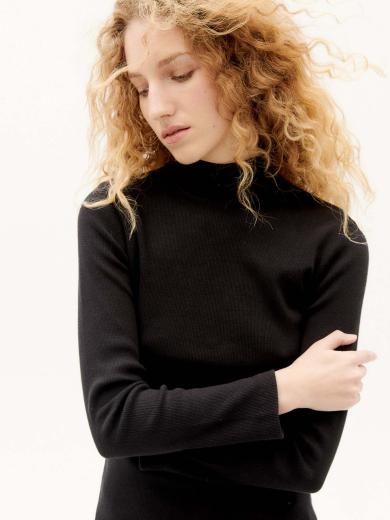 Rib Aine Top L/S Black