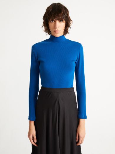 Rib Aine Top L/S Blue