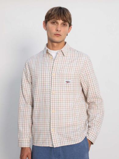 Rotholz Casual Shirt Off-White Check