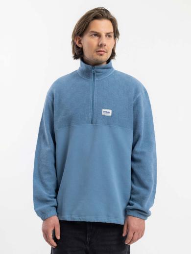 ROTHOLZ Divided Sweatshirt Stone Blue