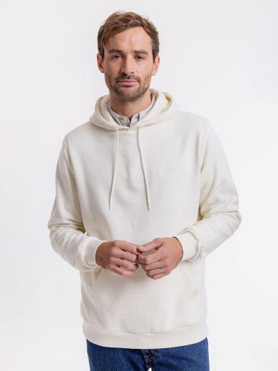 Rotholz Logo Hoodie Off White | S