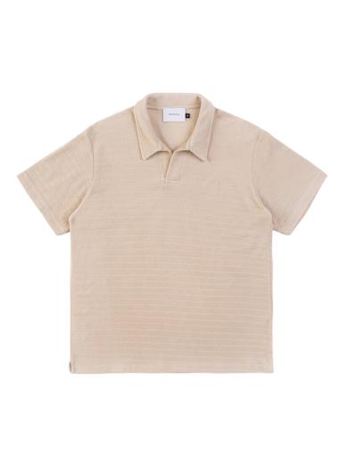Rotholz Terry Cotton Polo Summer Sand | L