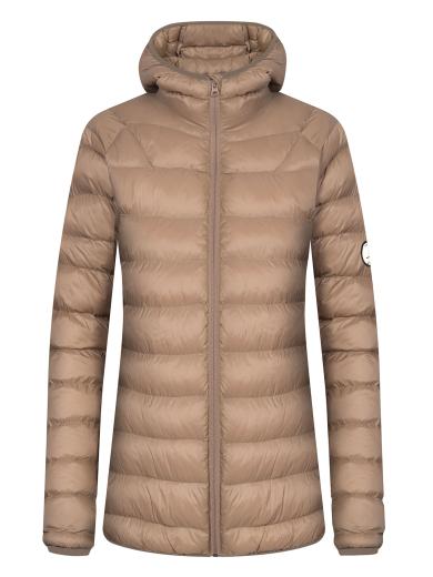 Thermo Fluff Bio Jacke Braun