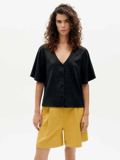 Thinking MU Libelula Blouse Black