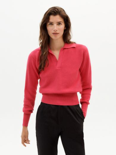 Thinking MU Sara Knit Sweater Pink