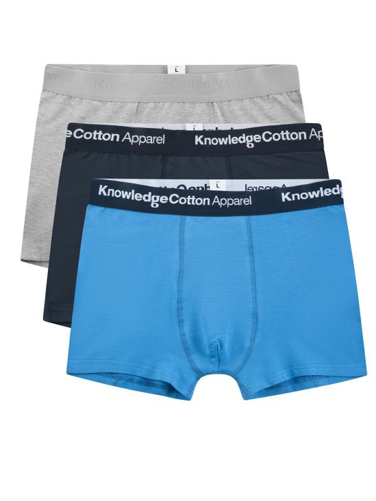 Knowledge Cotton Apparel 3-Pack Underwear