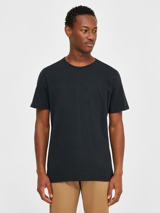 Knowledge Cotton Apparel Regular Fit Basic Tee