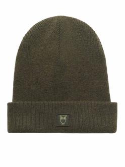 Double Layer Rib Wool Beanie