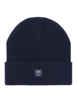 Double Layer Rib Wool Beanie