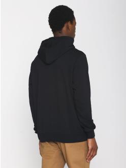 Knowledge Cotton Apparel ARVID basic hood badge sweat