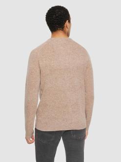 Knowledge Cotton Apparel Basic o-neck knit