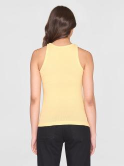 Knowledge Cotton Apparel Racer Rib Top