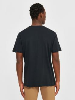 Knowledge Cotton Apparel Regular Fit Basic Tee