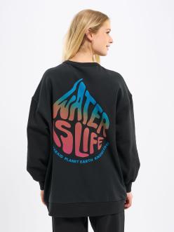 Knowledge Cotton Apparel WATERAID oversize crew neck sweat