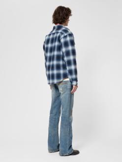 Nudie Jeans Glenn Padded Shadow Check Shirt