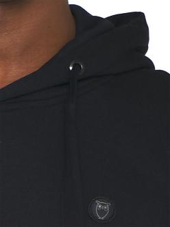 Knowledge Cotton Apparel ARVID basic hood badge sweat