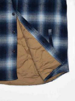 Nudie Jeans Glenn Padded Shadow Check Shirt