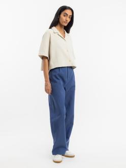 Rotholz Cropped Bowling Shirt