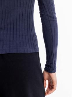 Rotholz Longsleeve Mockneck