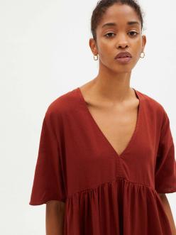 Thinking MU Hemp Fresia Dress