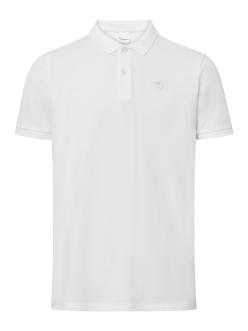 Knowledge Cotton Apparel Basic badge polo