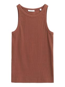 Knowledge Cotton Apparel Racer Rib Top