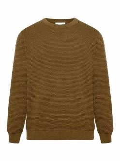 Knowledge Cotton Apparel VAGN Regular Bubble Knit Crew Neck