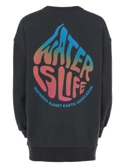 Knowledge Cotton Apparel WATERAID oversize crew neck sweat