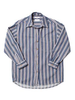 Nudie Jeans Mina Denim Shirt Stripe