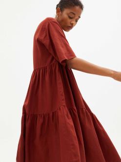 Thinking MU Hemp Fresia Dress