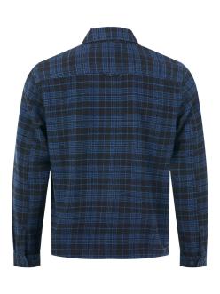 Knowledge Cotton Apparel Classic Checked Cotton Buttoned Overshirt