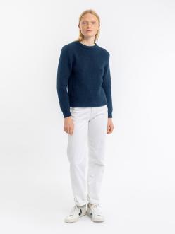 Rotholz Cropped Knit Sweater