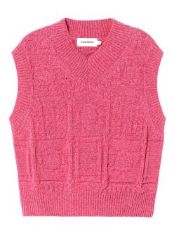 Thinking MU Links Mica Knitted Vest