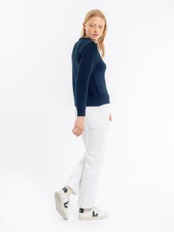 Rotholz Cropped Knit Sweater