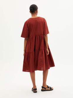 Thinking MU Hemp Fresia Dress