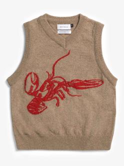 ROTHOLZ Lobster Knitted Vest