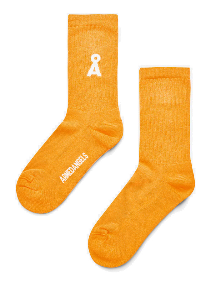 ARMEDANGELS Socken Saamus Bold in Orange bei glore.de